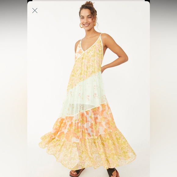 Free People Dresses & Skirts - Free People Luna Grace Maxi Dress, XL